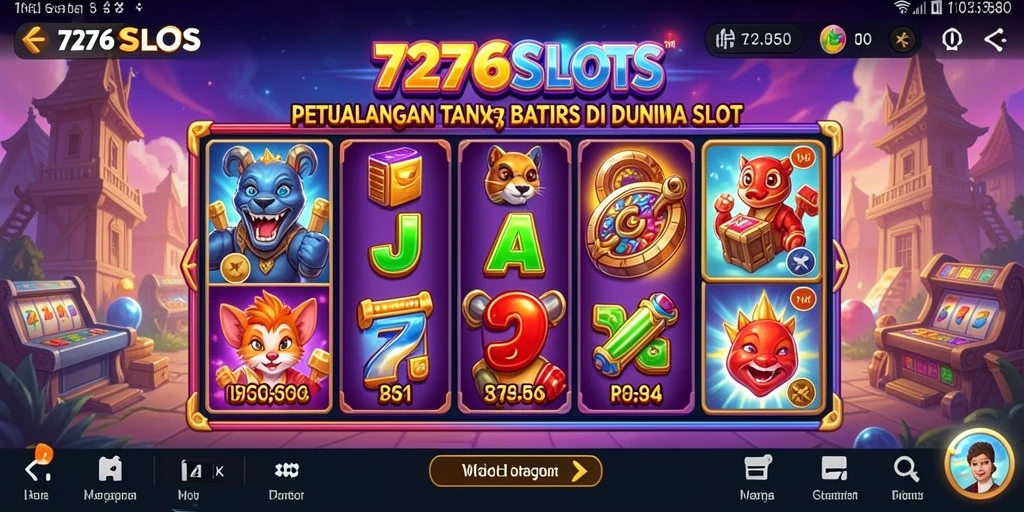 Screenshot utama 7276SLOTS menampilkan gameplay seru di dunia Open World.