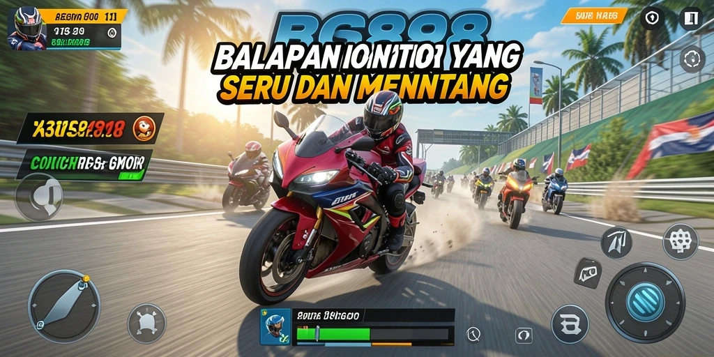 Tampilan aksi balapan motor di BOS898 yang mendebarkan.