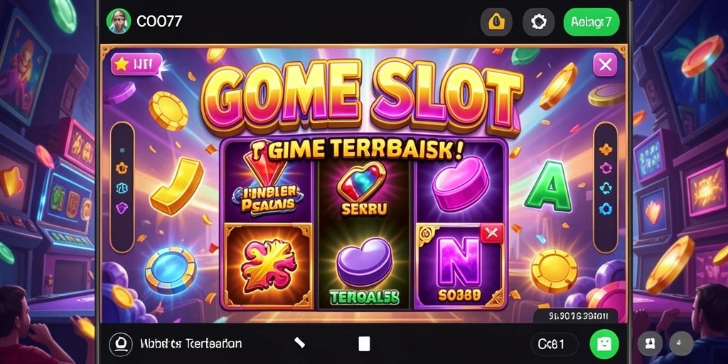 Tampilan gameplay slot yang seru dan menarik di COO77.