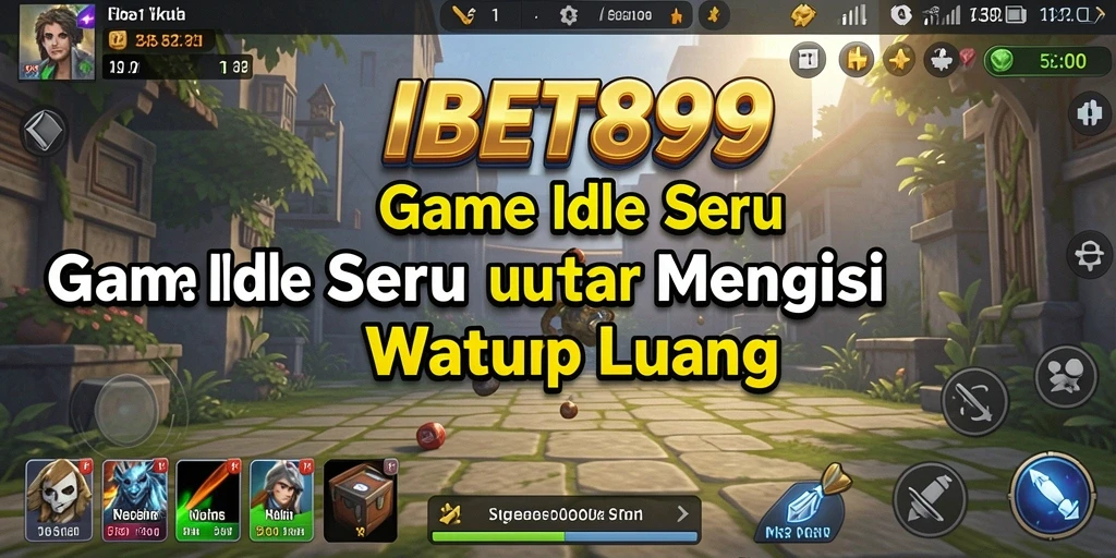 Tampilan gameplay IBET899 yang santai dan menarik saat bermain.
