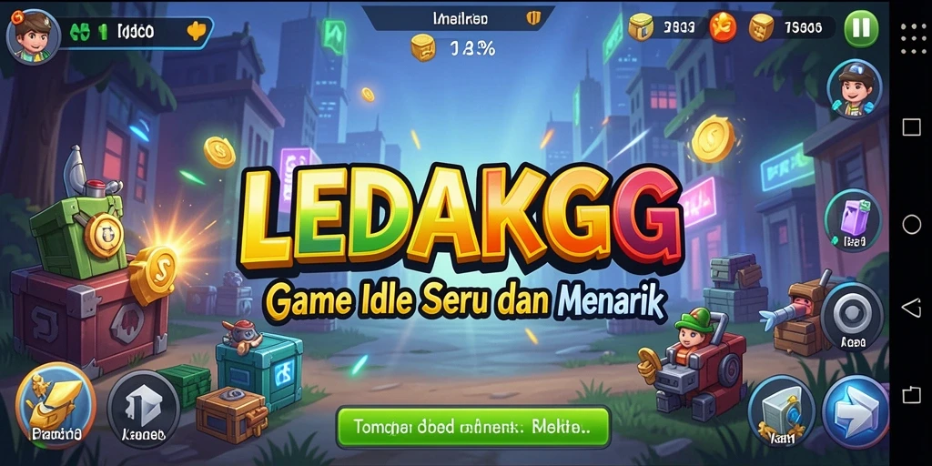 Tampilan permainan <strong>LEDAKGG</strong> yang menarik dan interaktif.