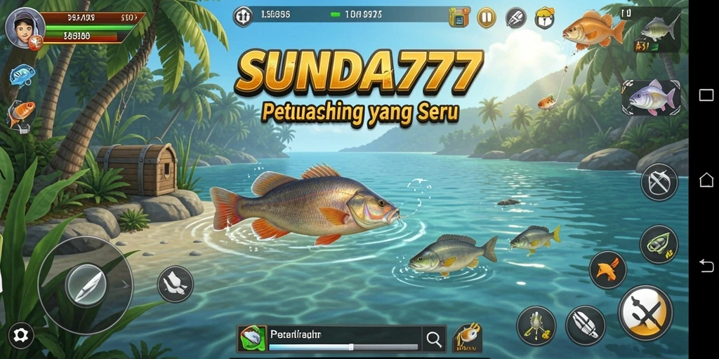 Gameplay SUNDA777 yang menampilkan pengalaman memancing yang mendebarkan.