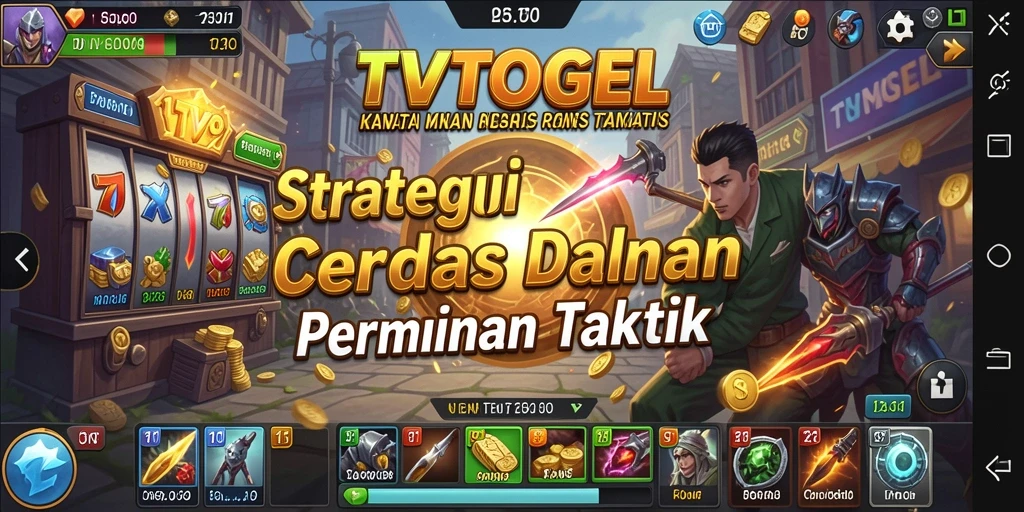 Tampilan gameplay cerdas dan strategi dalam TVTOGEL.